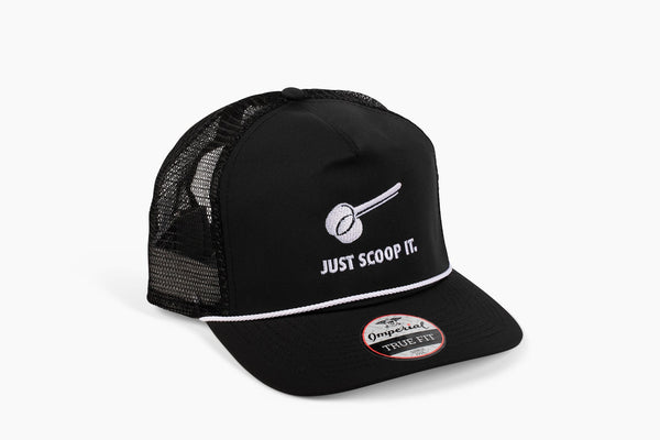 Just Scoop It Trucker Hat - Shitheadsteve