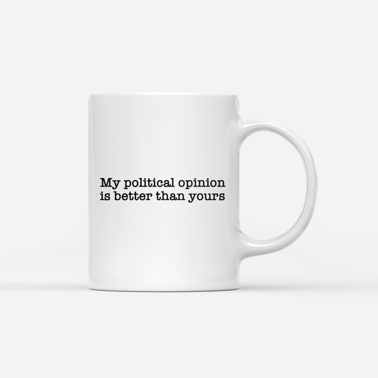 Political Opinion Coffee Mug