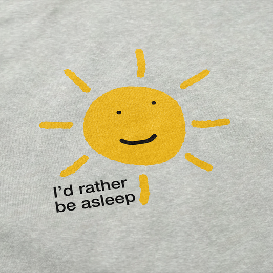 I'd Rather Be Asleep Crewneck Sweatshirt