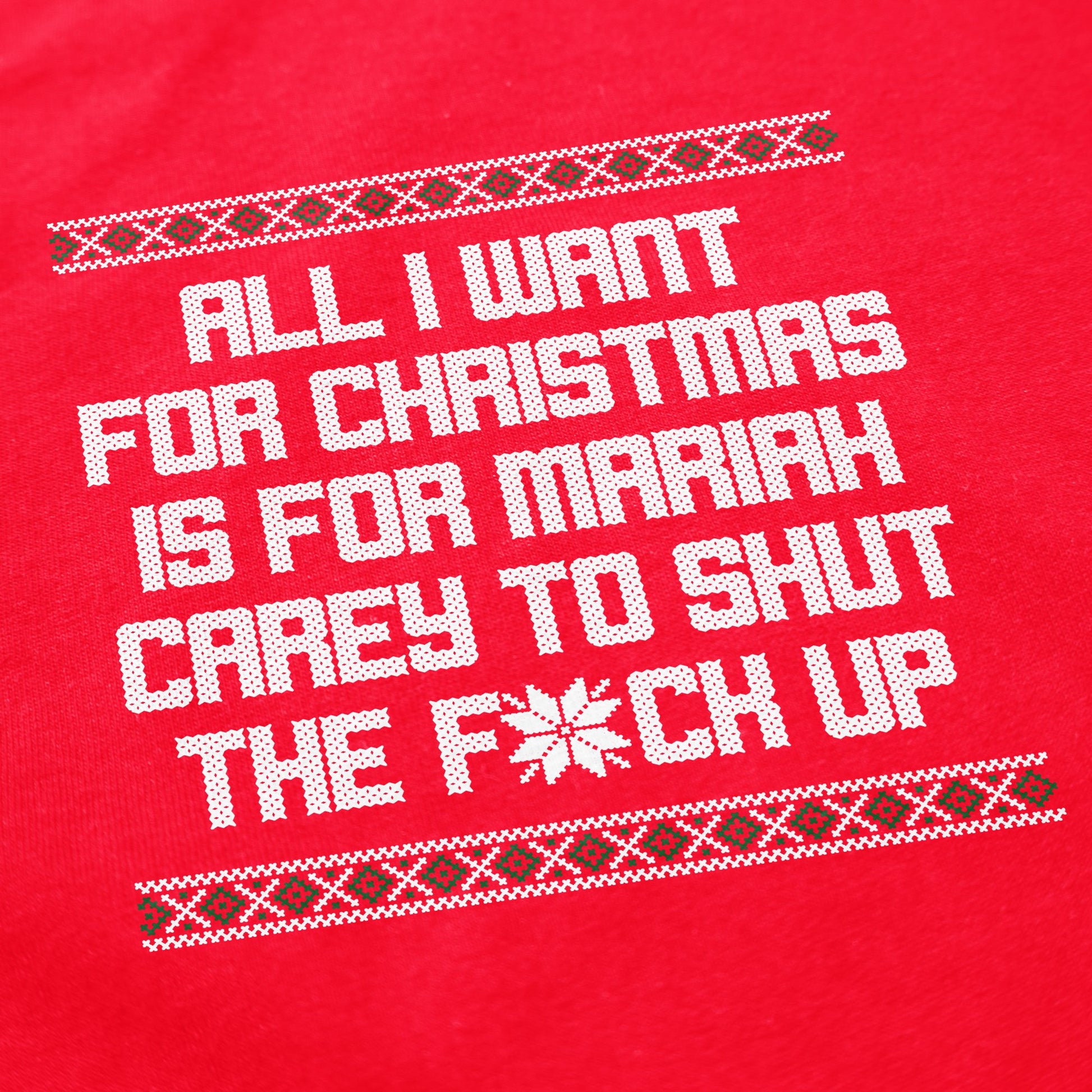 All I Want For Christmas Crewneck Sweatshirt - Shitheadsteve