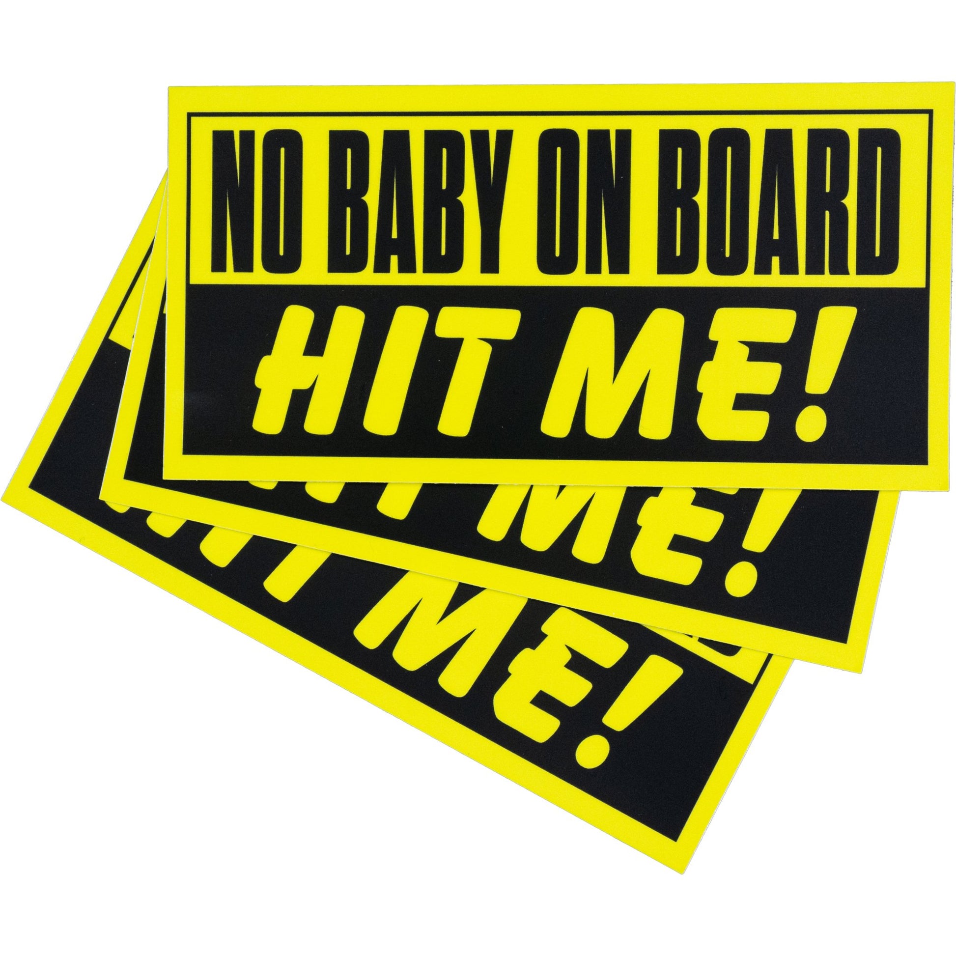 Baby on Board Bumper Sticker - Shitheadsteve