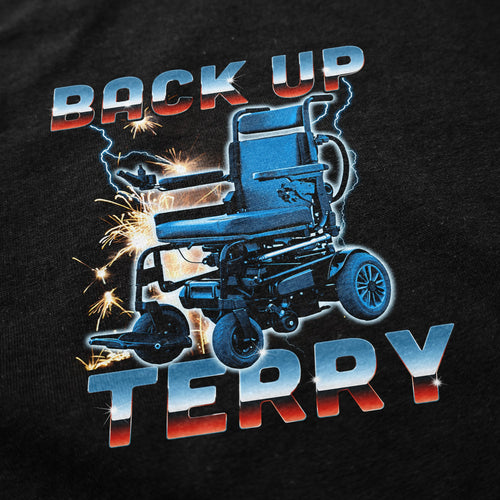 Back Up Terry T Shirt - Shitheadsteve