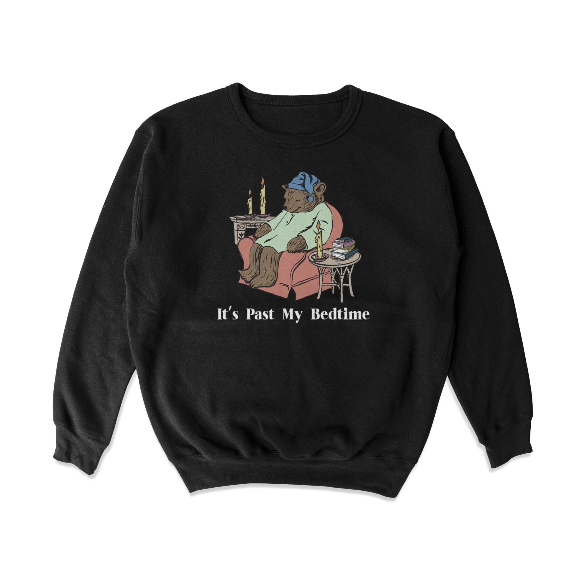 Bedtime Bear Crewneck Sweatshirt - Shitheadsteve
