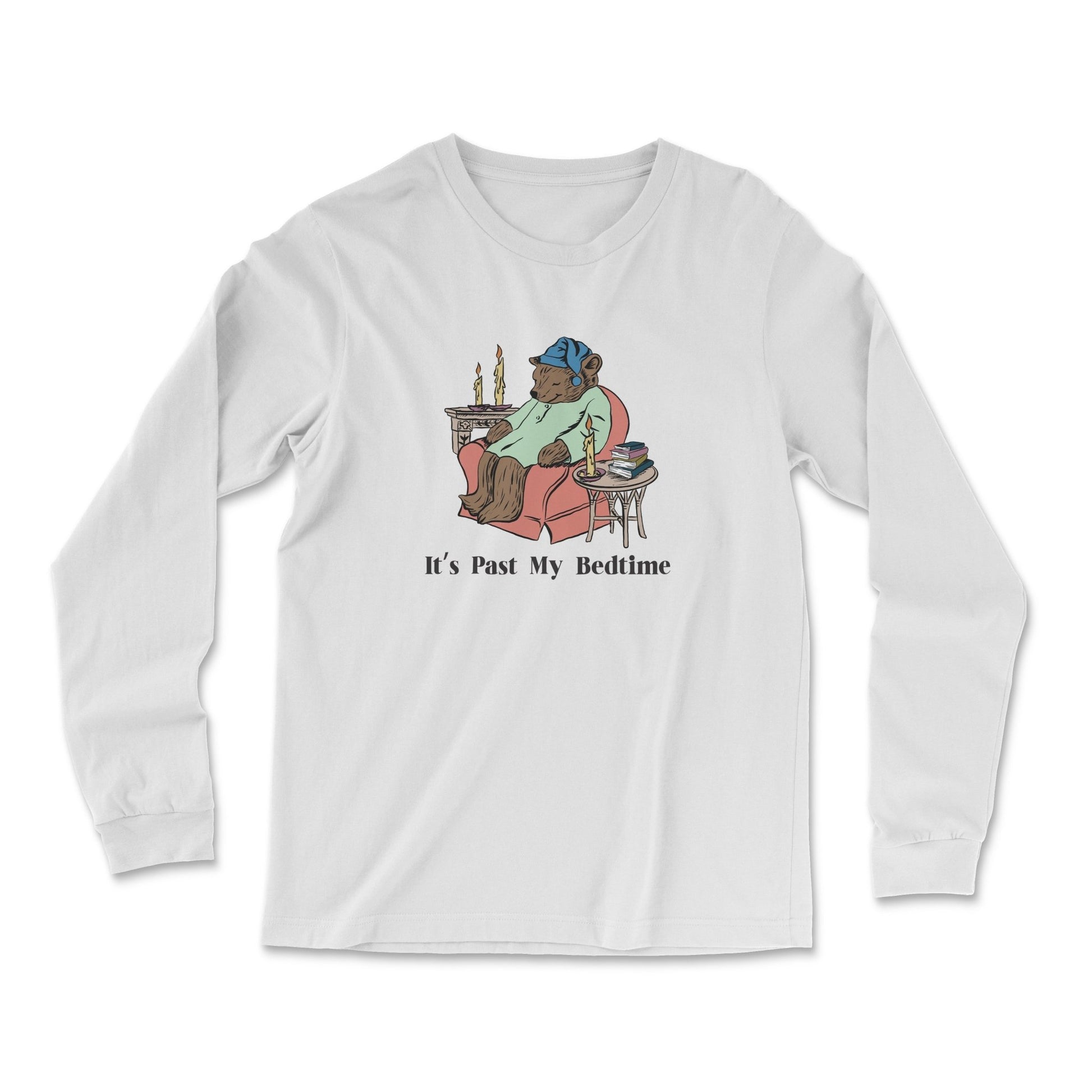 Bedtime Bear Long Sleeve T Shirt - Shitheadsteve