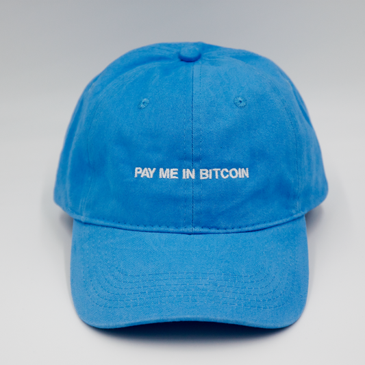 Pay Me In Bitcoin Hat