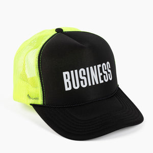 Business in the Front / Party In The Back Trucker Hat - Shitheadsteve