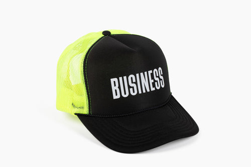 Business in the Front / Party In The Back Trucker Hat - Shitheadsteve