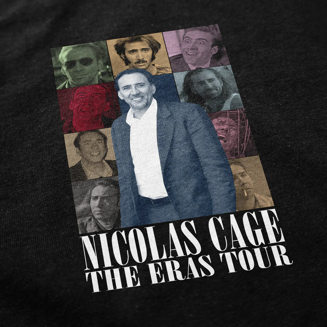 Cage Eras T Shirt - Shitheadsteve