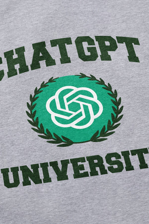 Chat GPT University T Shirt - Shitheadsteve