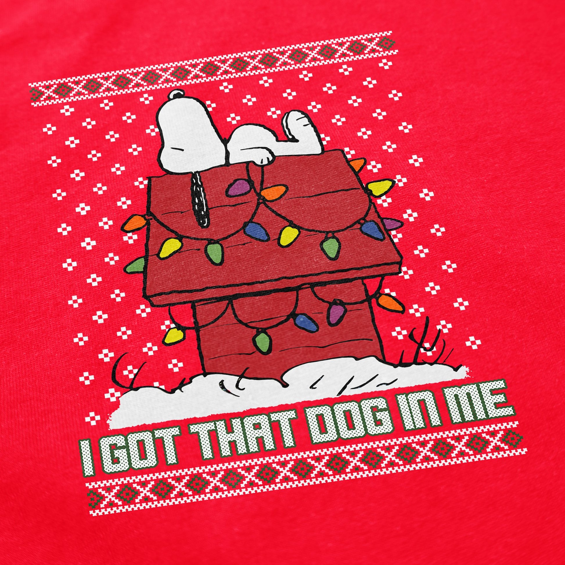 Christmas Dog In Me Tacky Sweater - Shitheadsteve