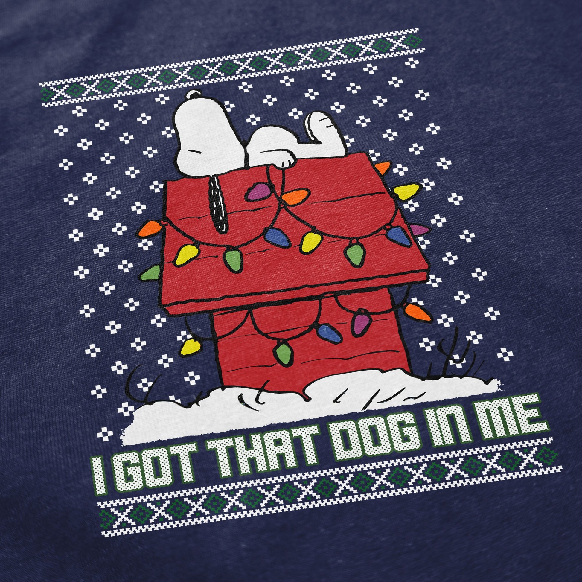 Christmas Dog In Me Tacky Sweater - Shitheadsteve