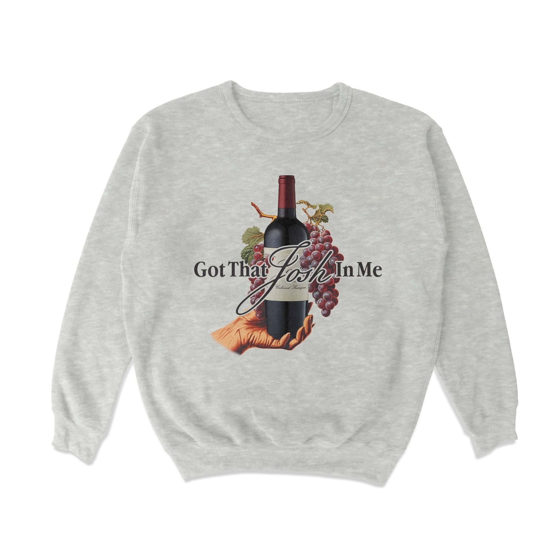 Classy Wine in Me Crewneck Sweatshirt - Shitheadsteve