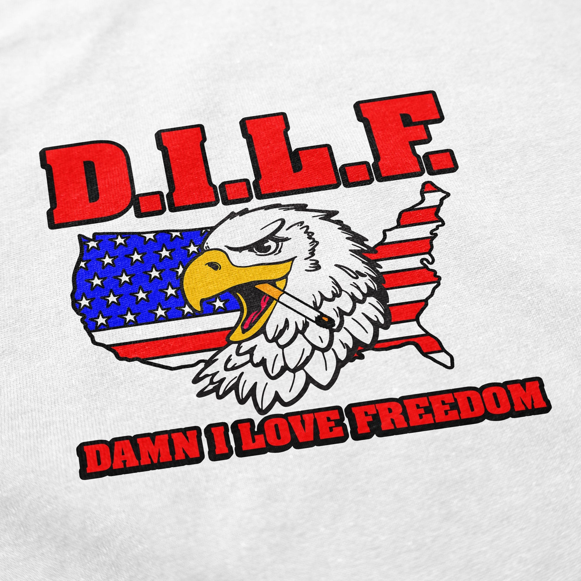 Damn I Love Freedom Eagle T Shirt - Shitheadsteve
