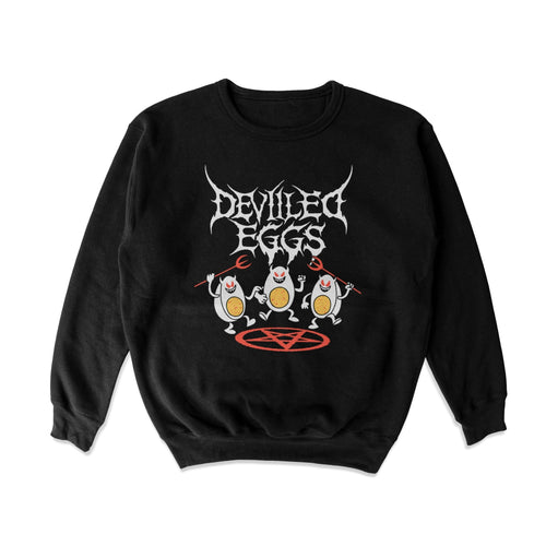 Deviled Eggs Crewneck Sweatshirt - Shitheadsteve