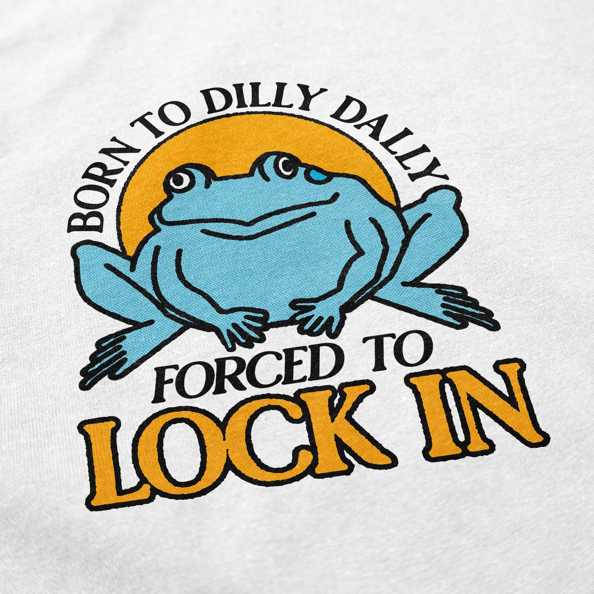 Dilly Dally Frog T Shirt - Shitheadsteve