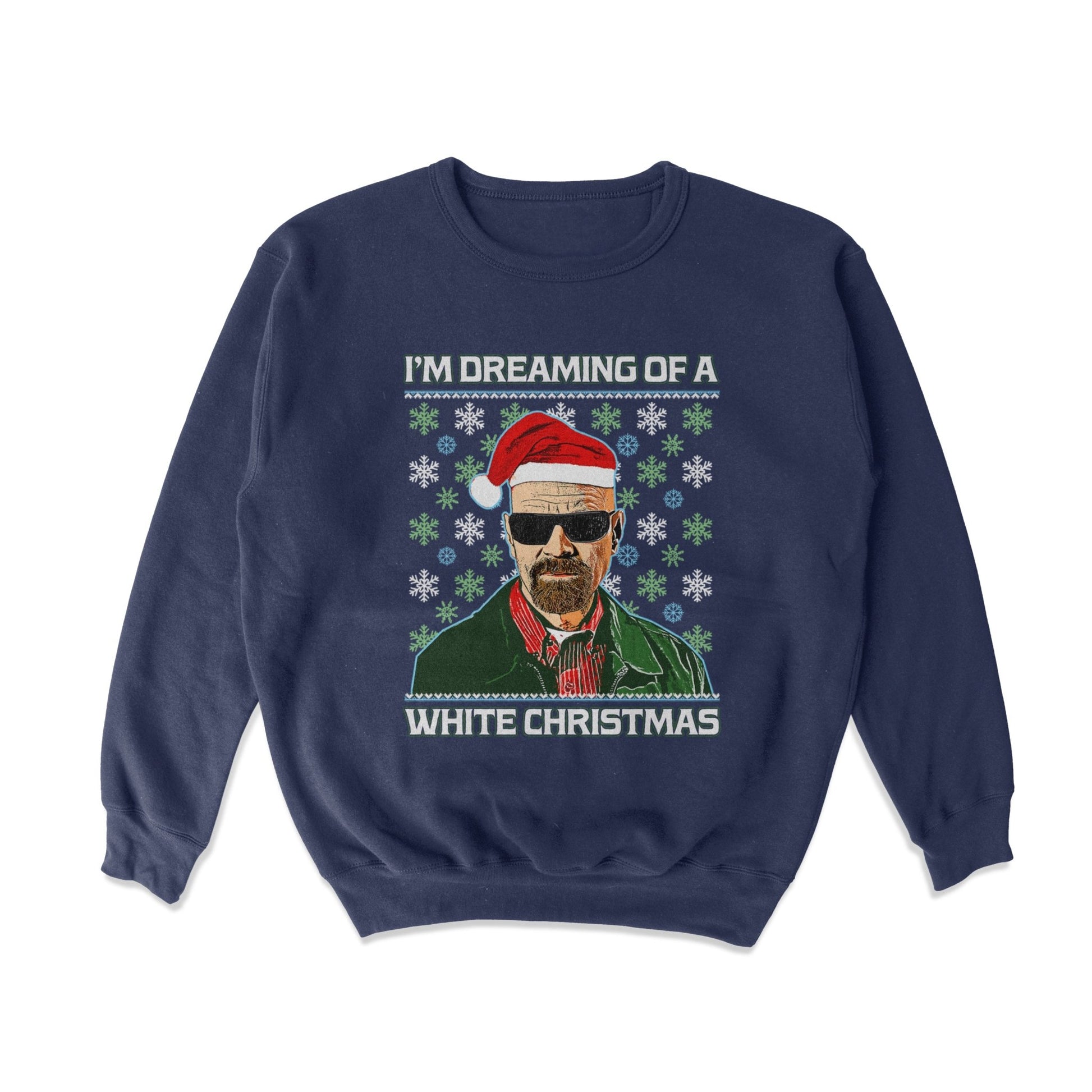 Dreaming of a White Christmas 2024 Crewneck Sweatshirt - Shitheadsteve