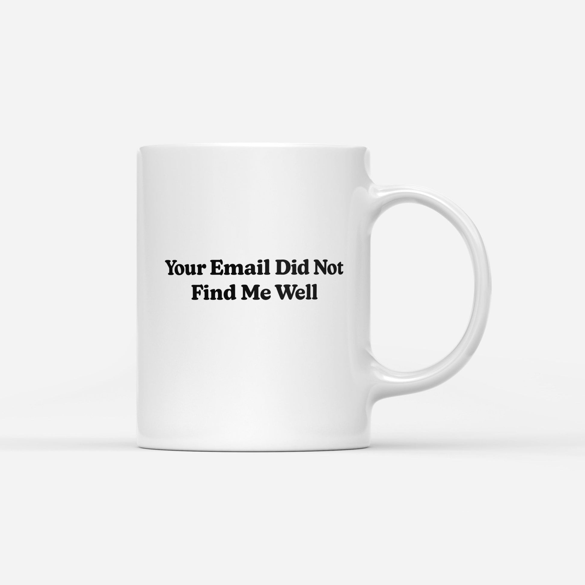 Email Did Not Find Me Well Mug - Shitheadsteve