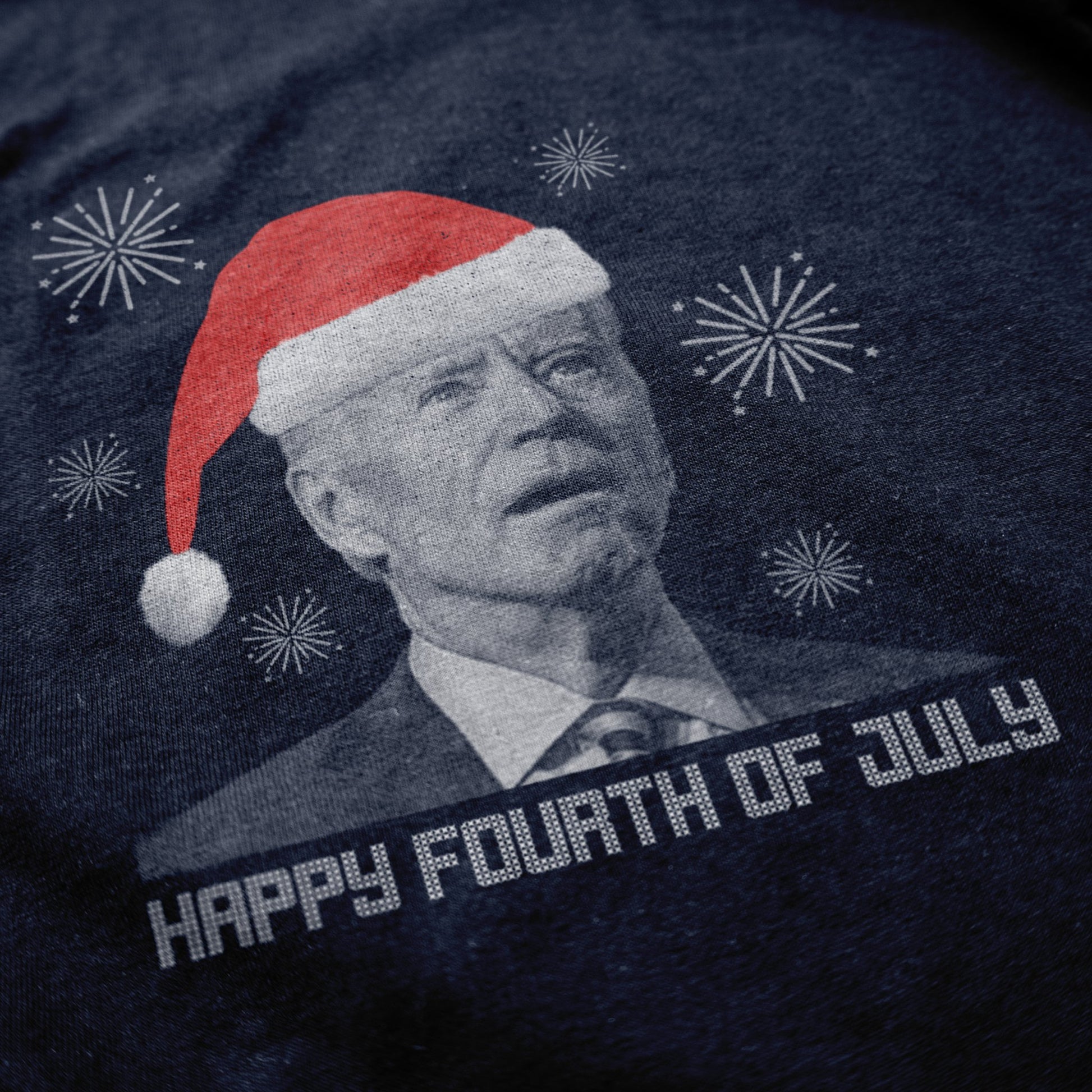 Fourth of July Christmas Sweater - Shitheadsteve