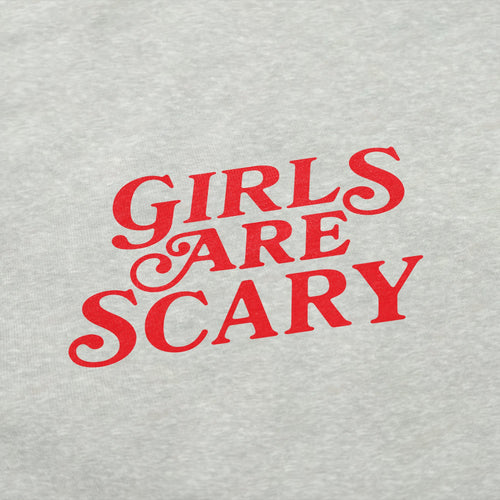 Girls Are Scary Crewneck Sweatshirt - Shitheadsteve