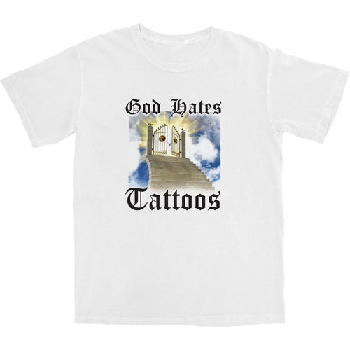 God Hates Tattoos T Shirt - Shitheadsteve