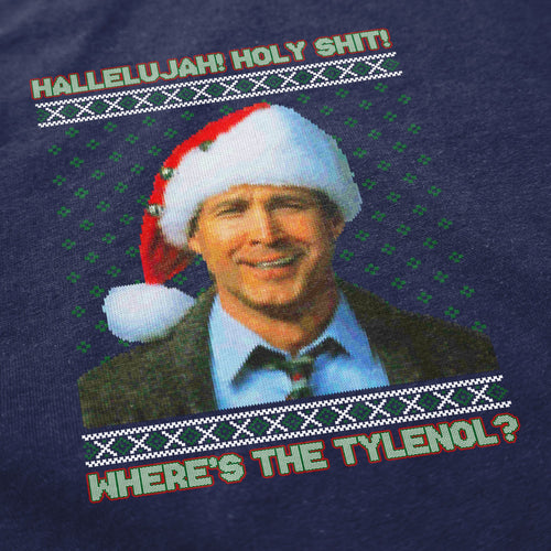 Hallelujah! Holy Shit! Tacky Sweater - Shitheadsteve