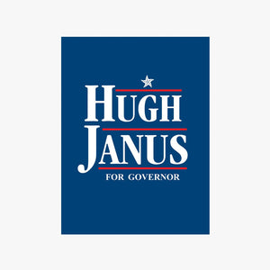 Hugh Janus Poster - Shitheadsteve