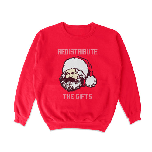 Karl Marx Santa Crewneck Sweatshirt - Shitheadsteve