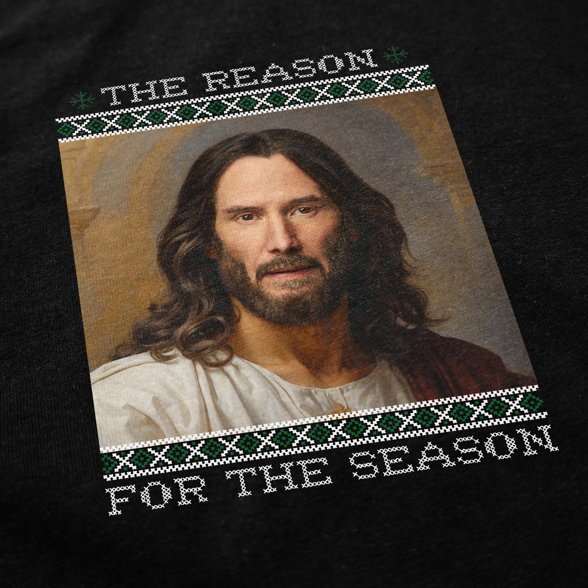 Keanu Christmas Tacky Sweater - Shitheadsteve