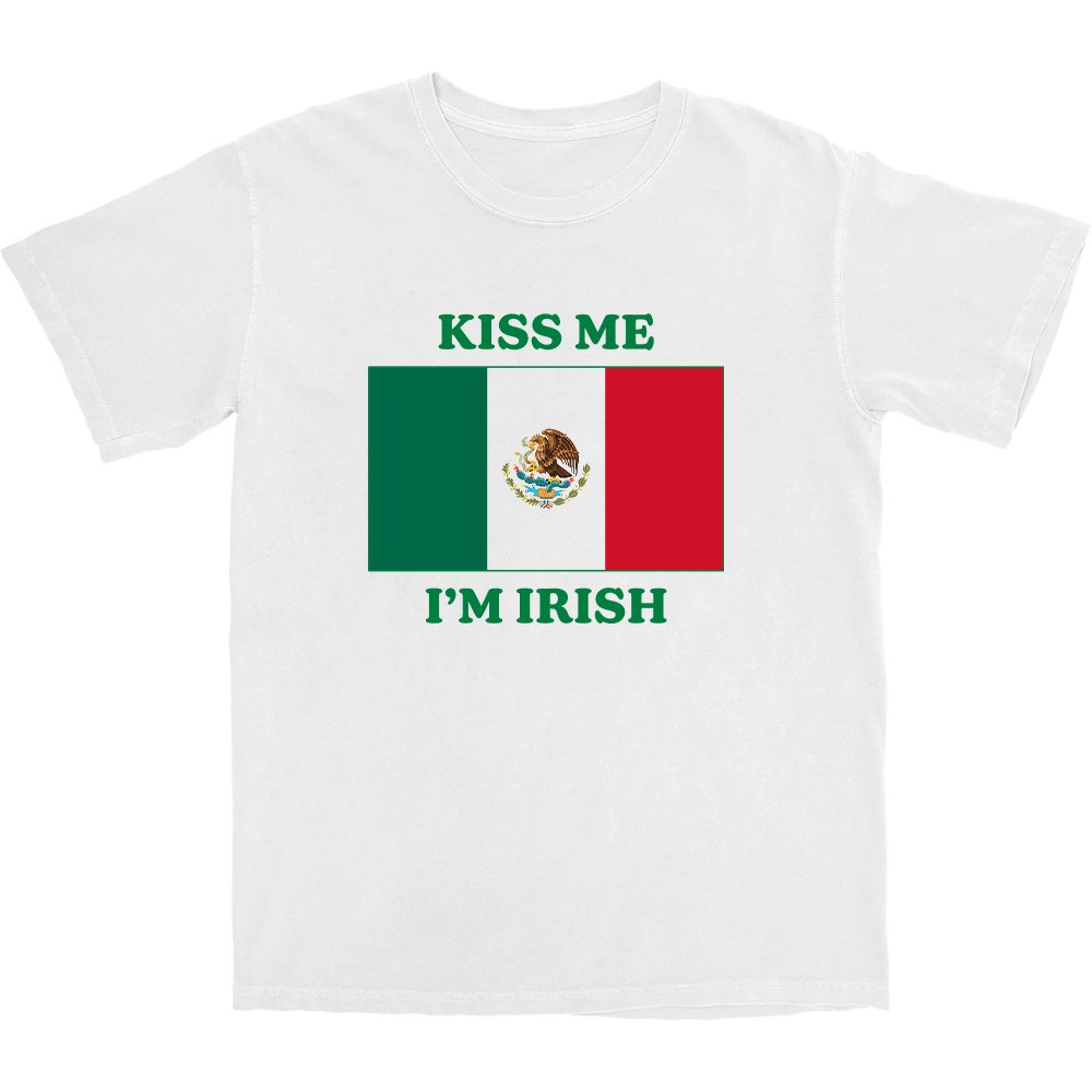 Kiss Me I'm Irish T Shirt - Shitheadsteve