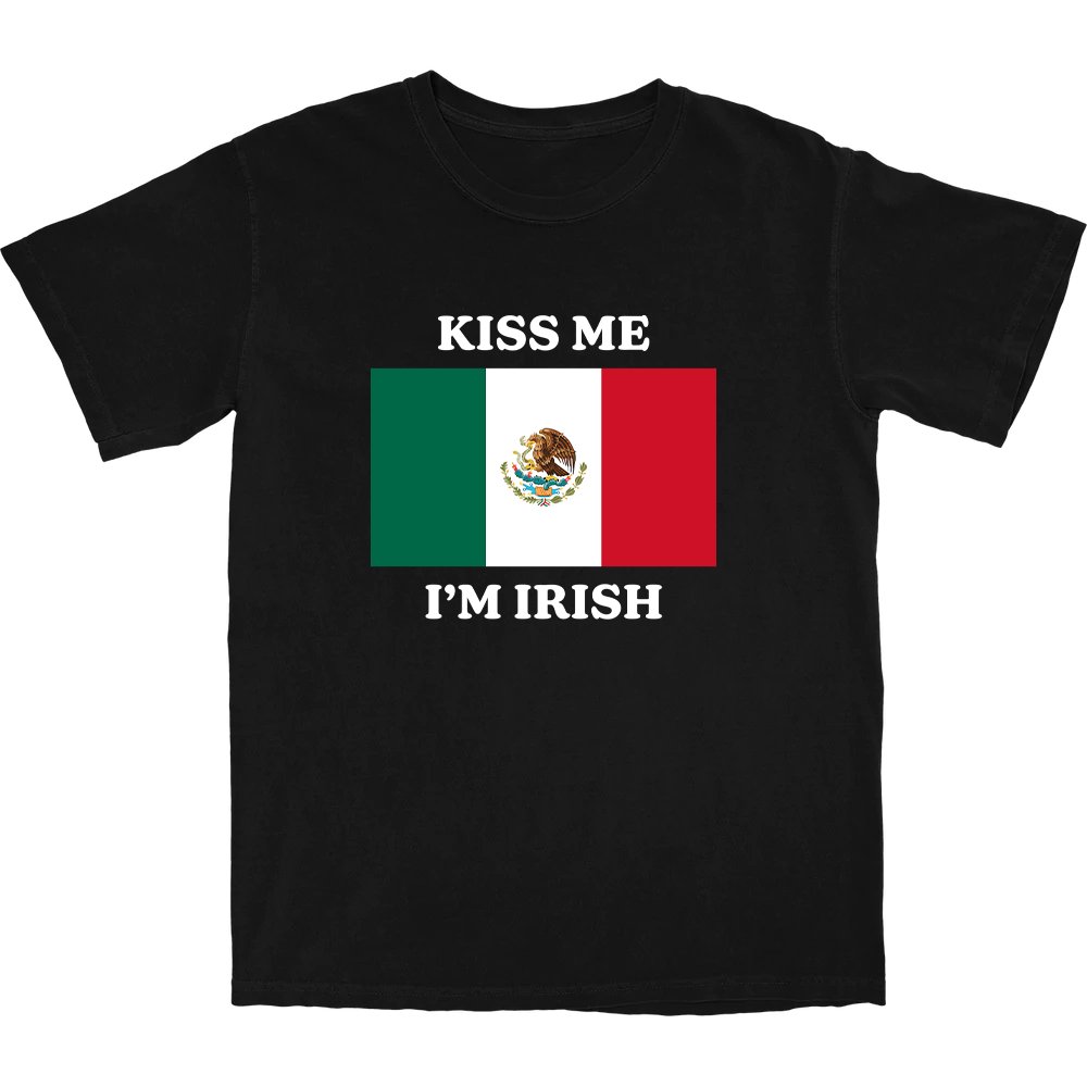 Kiss Me I'm Irish T Shirt - Shitheadsteve