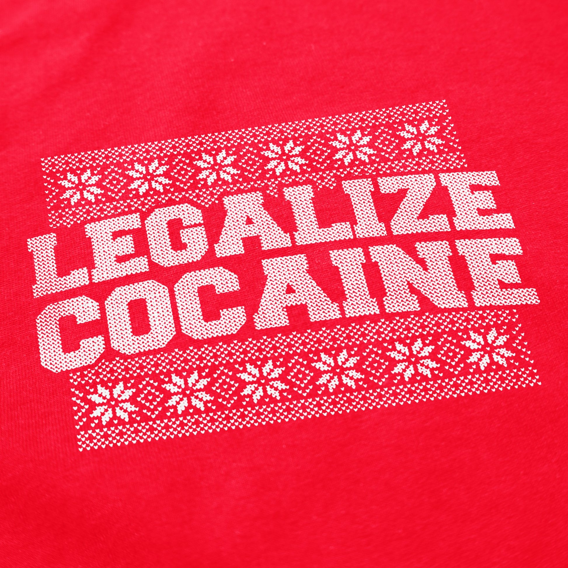 Legalize Snow Tacky Sweater - Shitheadsteve