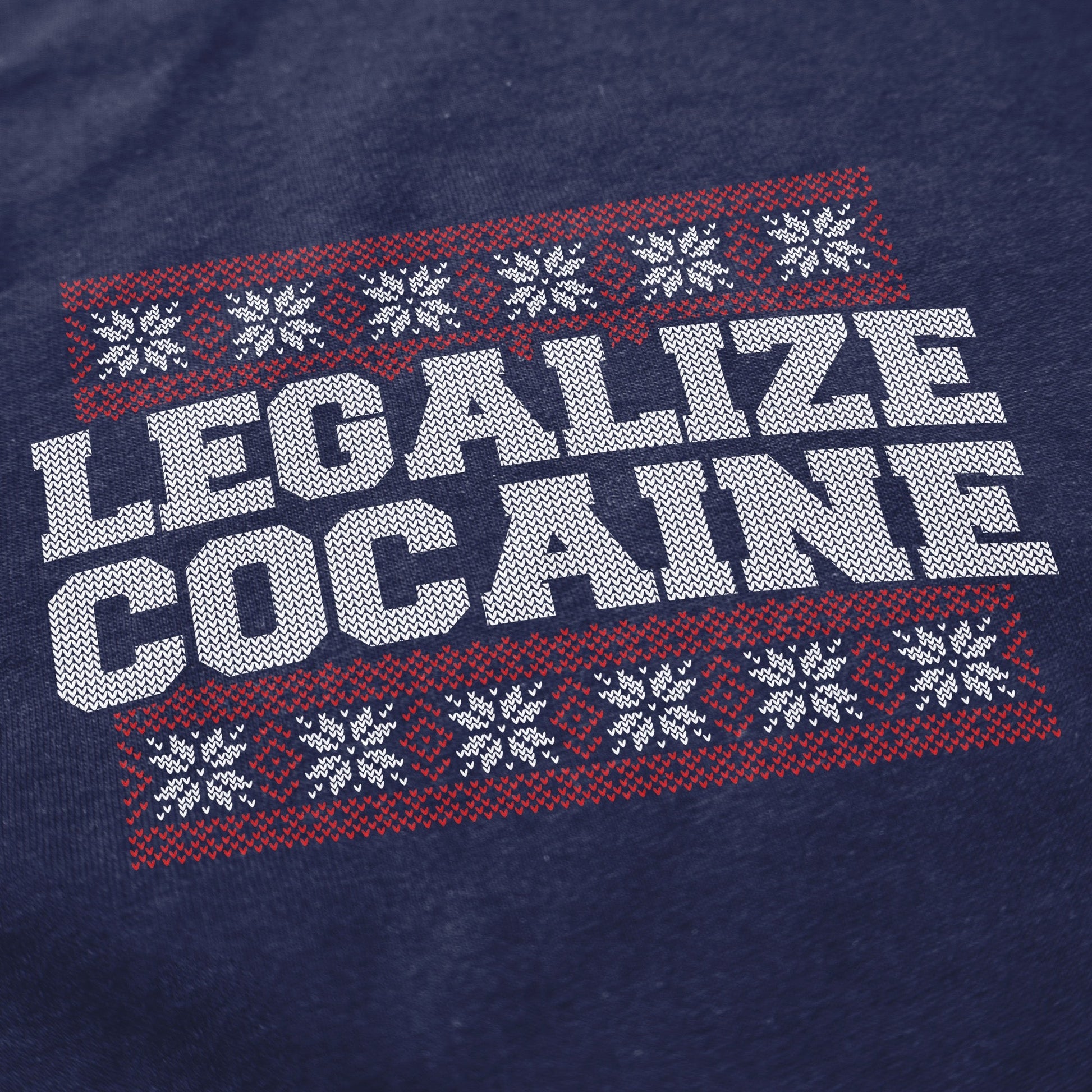 Legalize Snow Tacky Sweater - Shitheadsteve