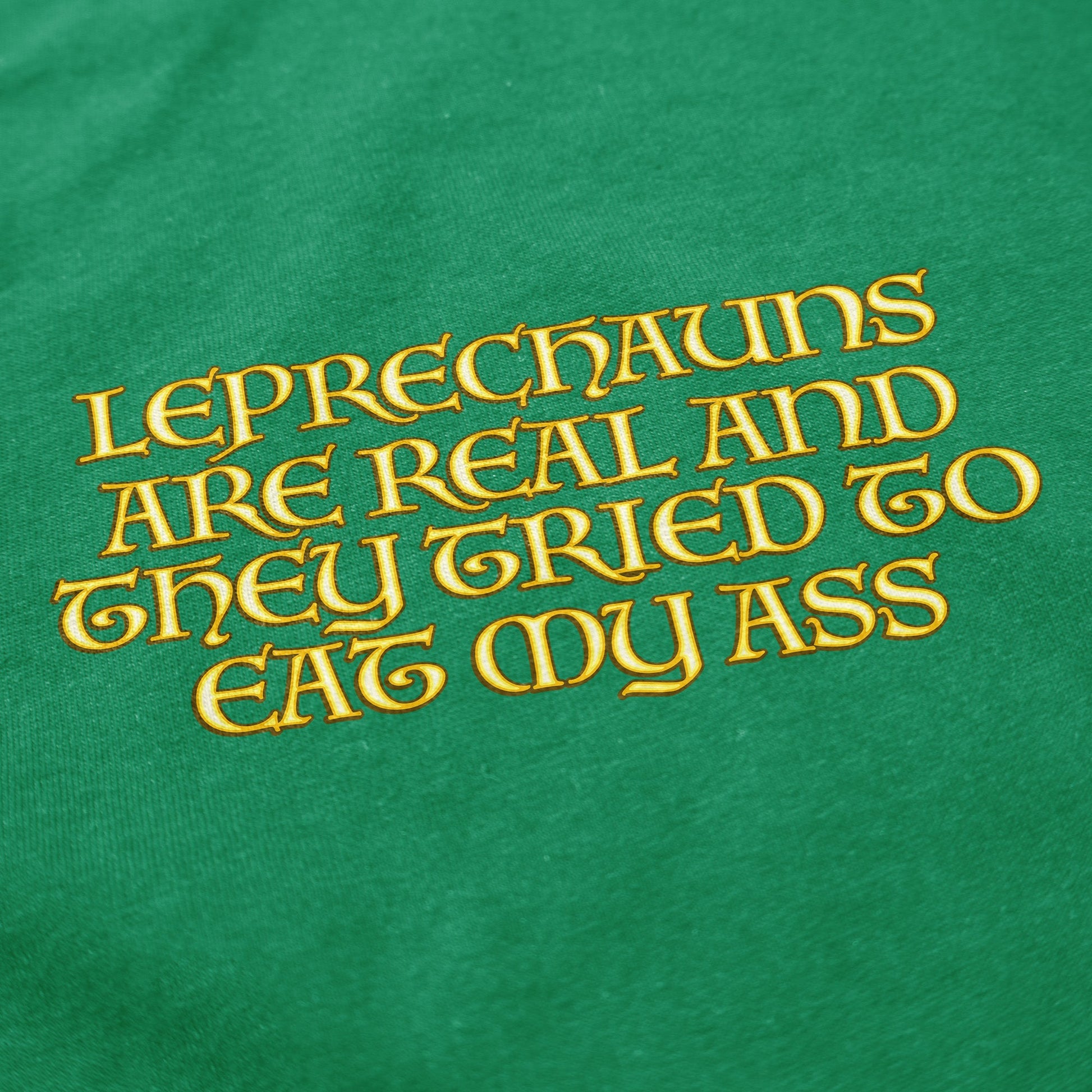 Leprechauns Are Real T Shirt - Shitheadsteve