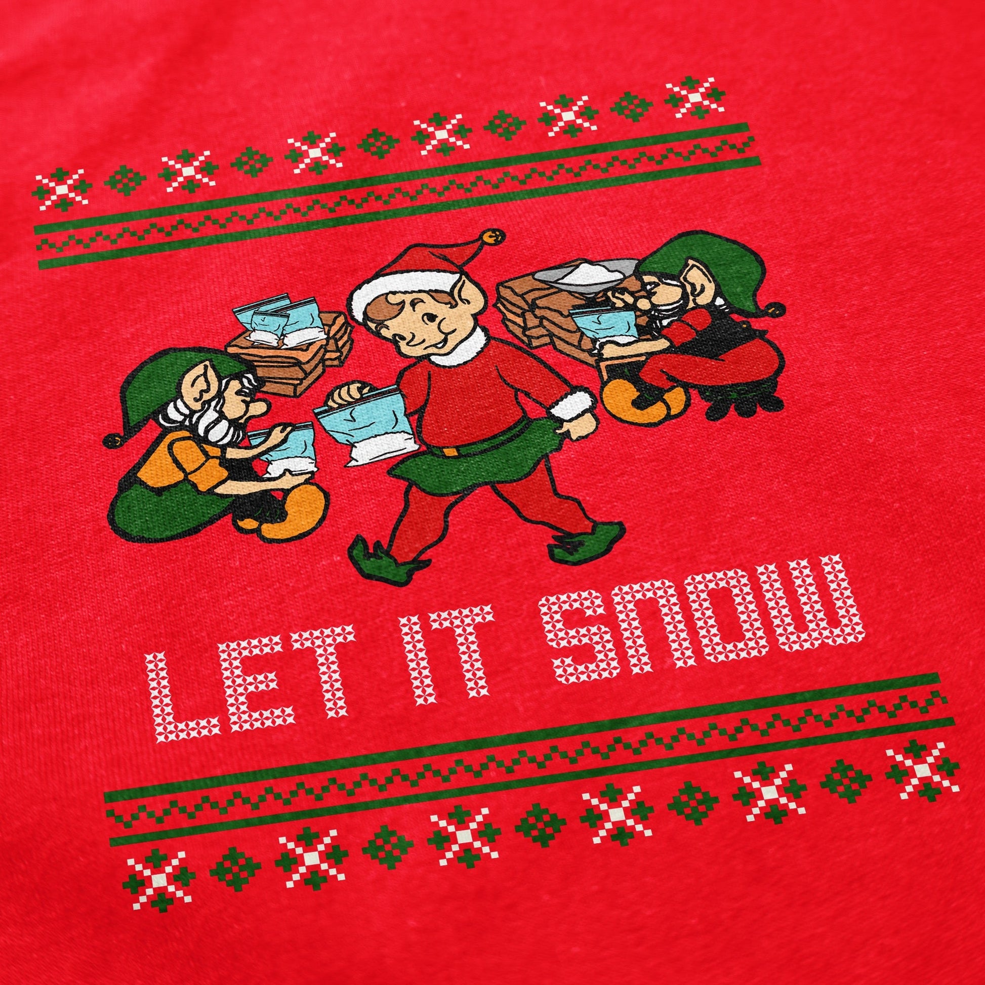 Let it Snow Crewneck - Shitheadsteve