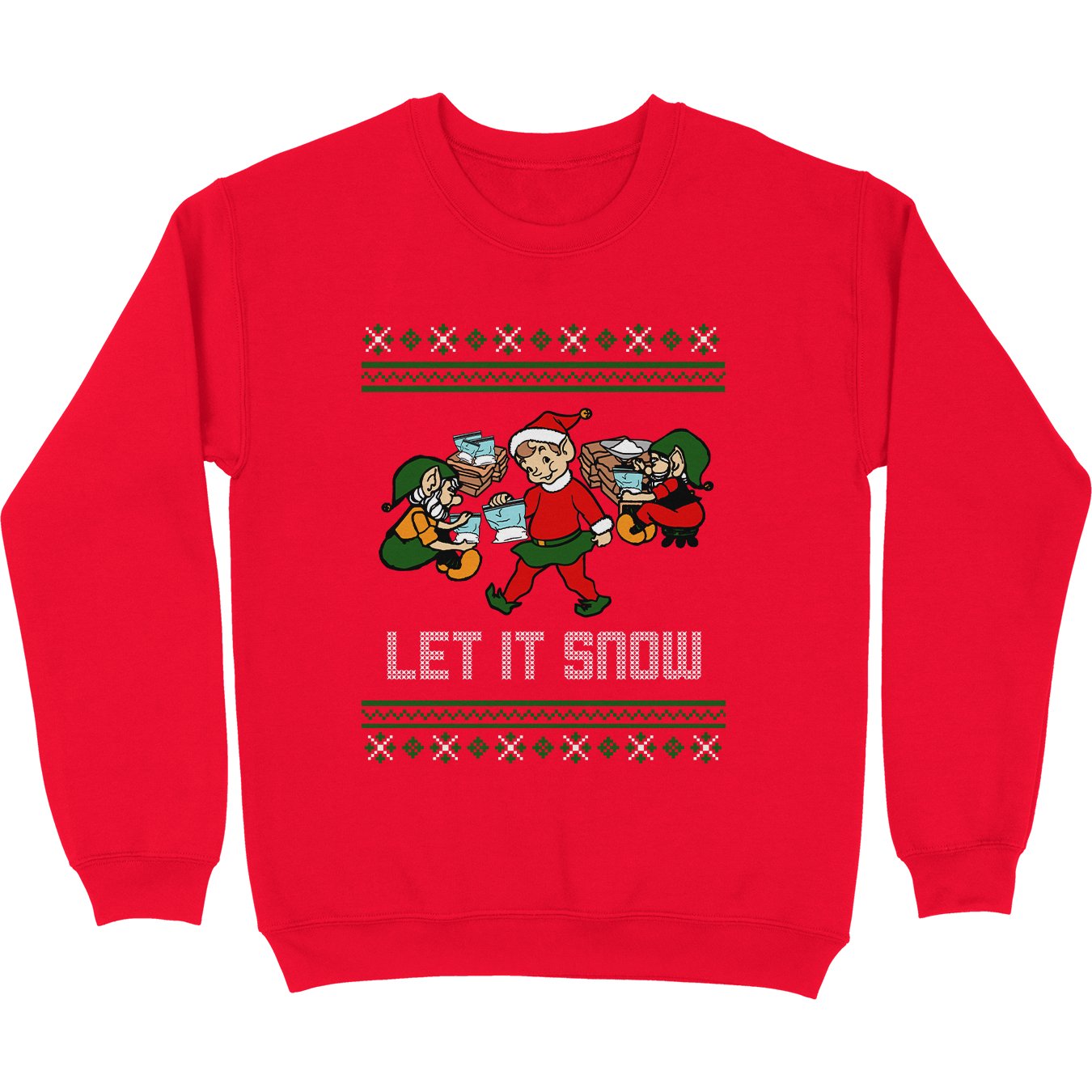 Let it Snow Crewneck - Shitheadsteve