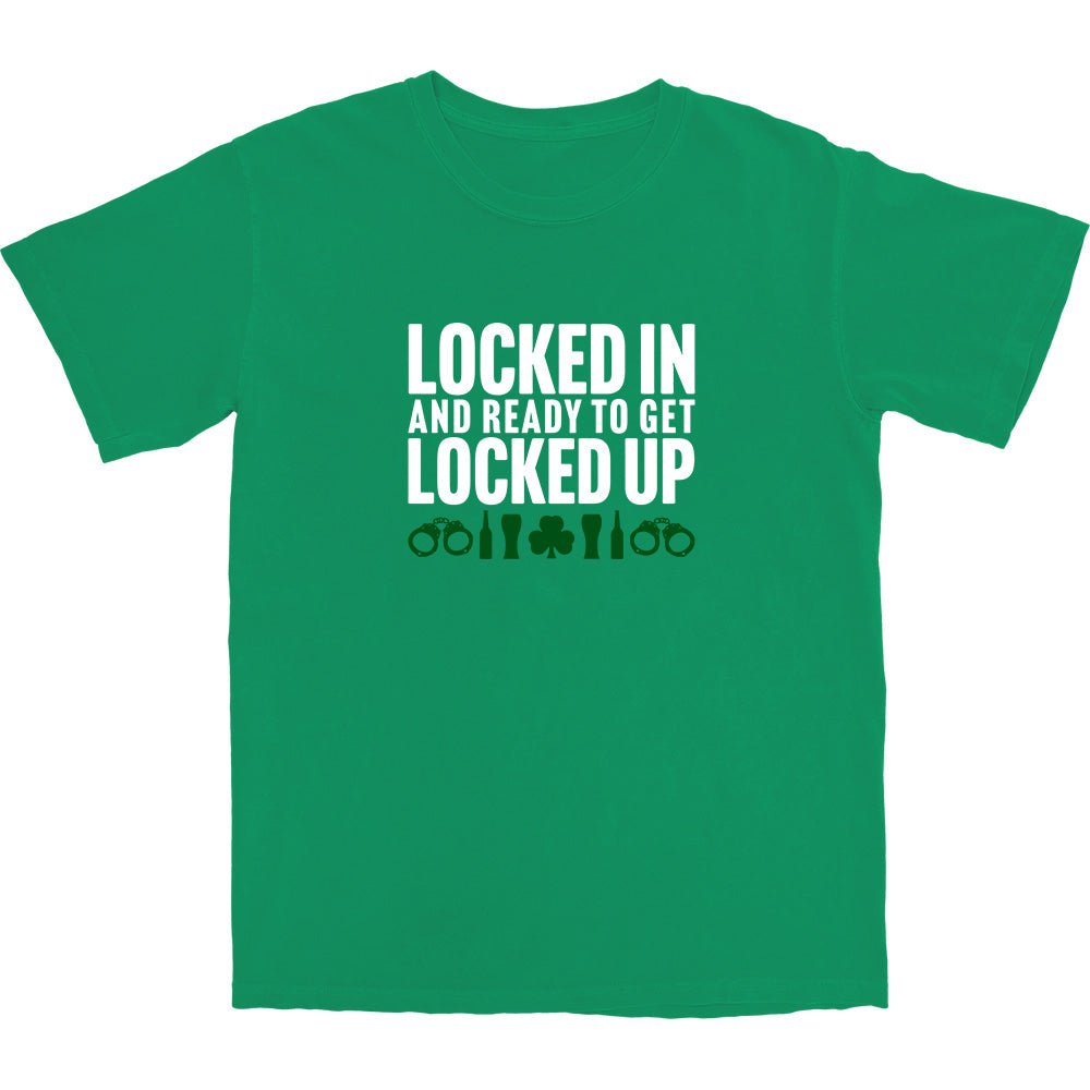 Locked In T Shirt - Shitheadsteve