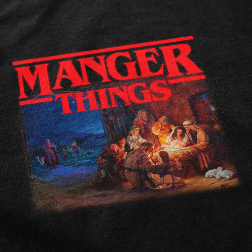 Manger Things Crewneck Sweatshirt - Shitheadsteve