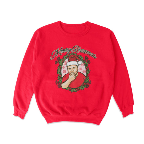 Merry Rizzmas Crewneck Sweatshirt - Shitheadsteve