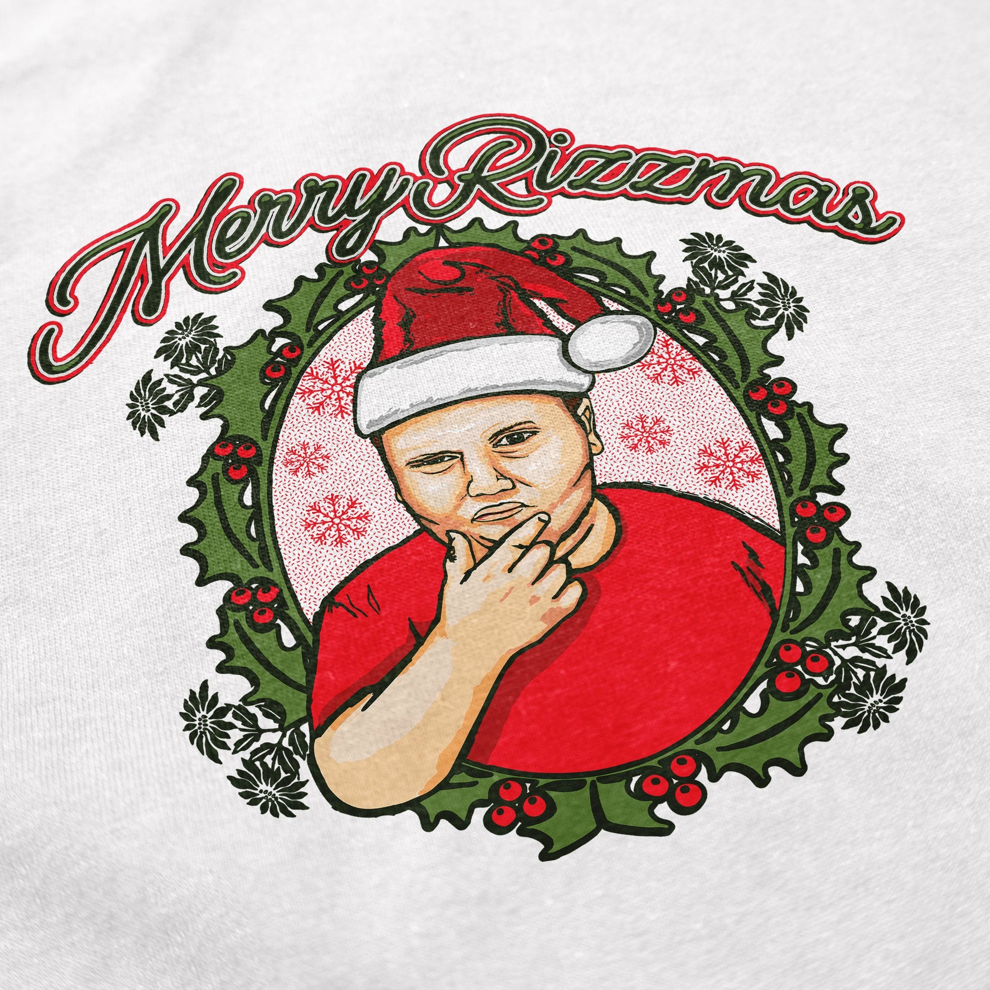 Merry Rizzmas T Shirt - Shitheadsteve