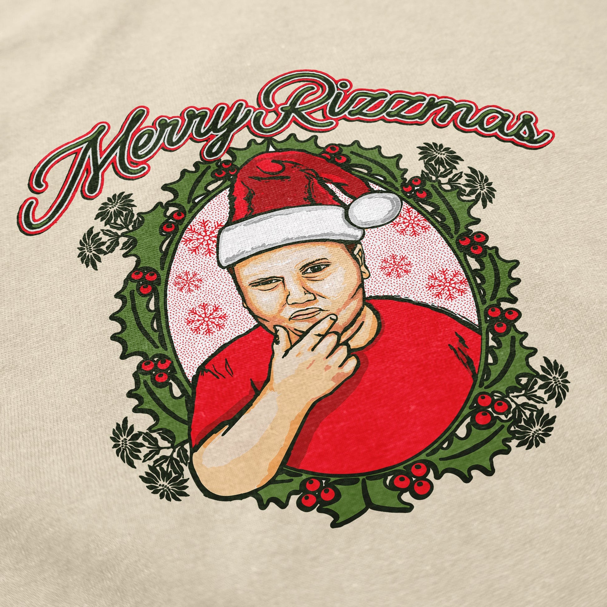 Merry Rizzmas T Shirt - Shitheadsteve