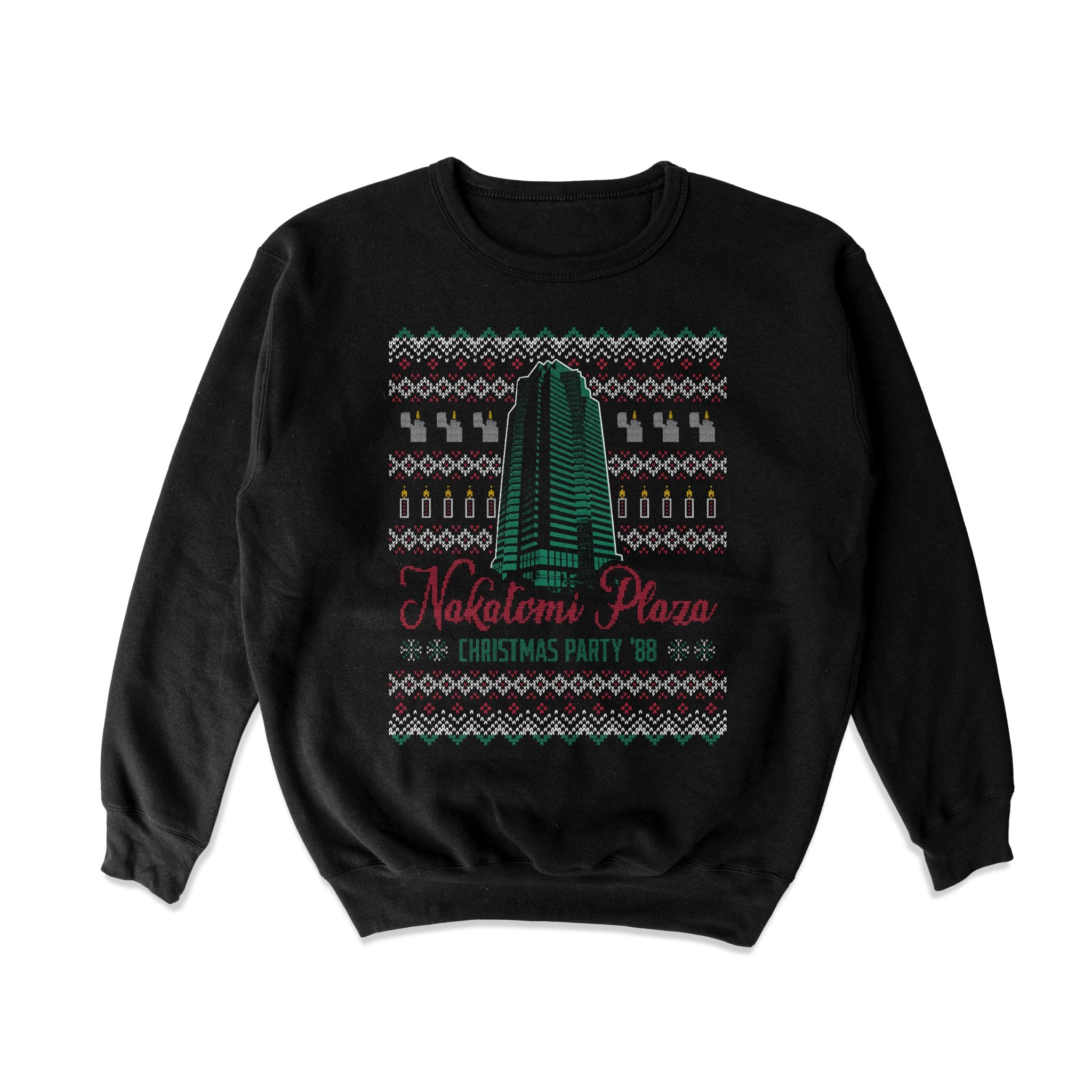 Nakatomi plaza christmas party sweater hotsell