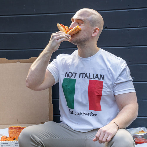 Not Italian But Supportive T Shirt - Shitheadsteve