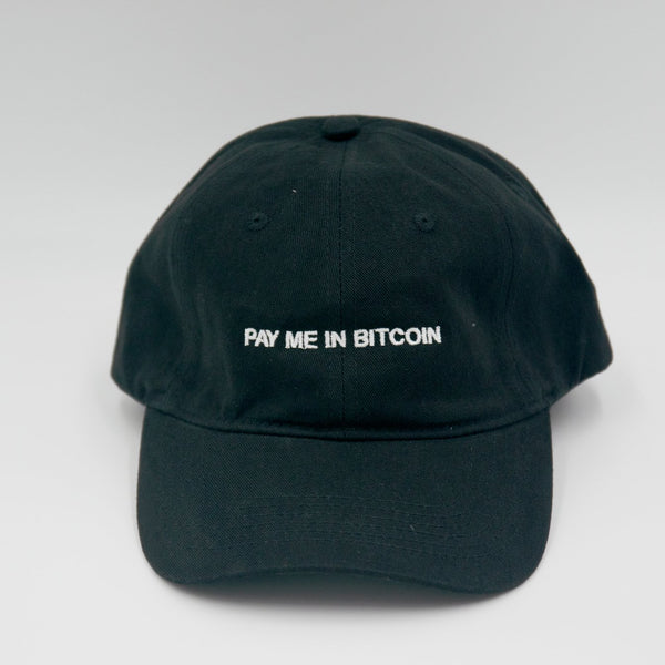 Pay Me In Bitcoin Hat - Shitheadsteve