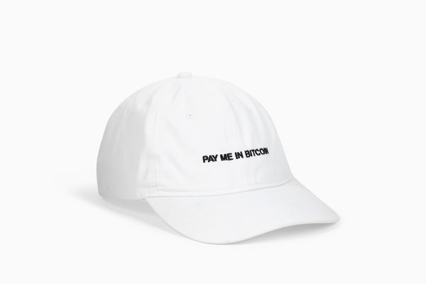 Pay Me In Bitcoin Hat - Shitheadsteve