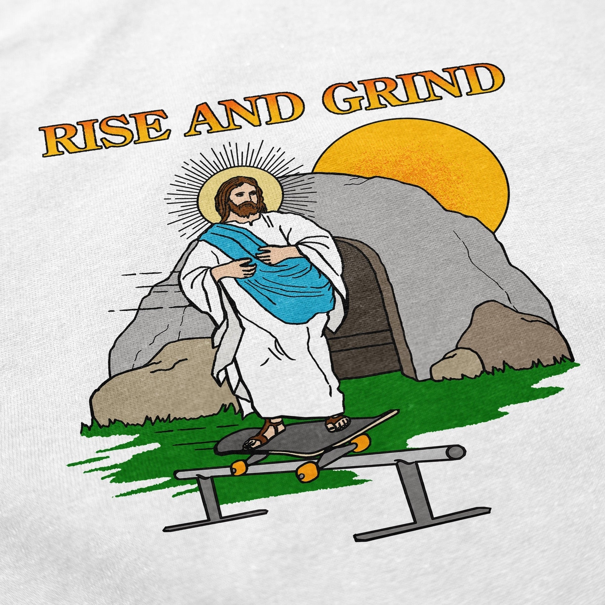 Rise and Grind T Shirt - Shitheadsteve