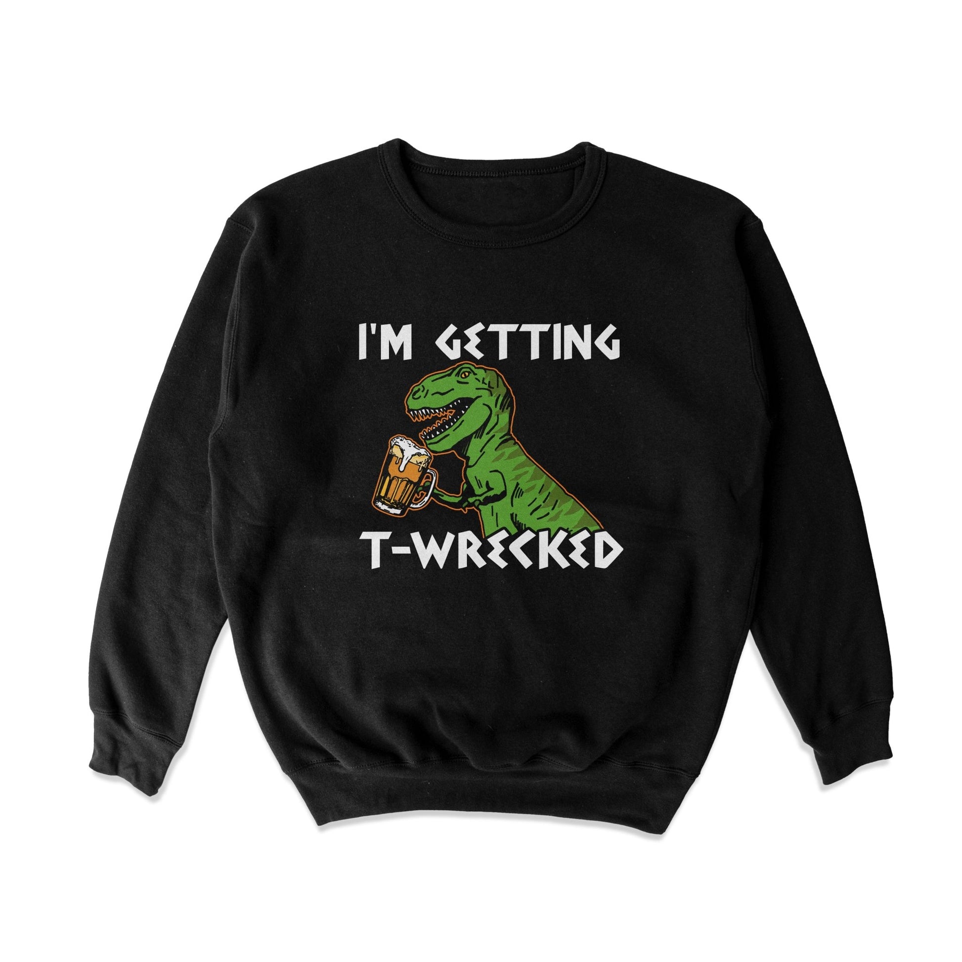 T - Wrecked Crewneck Sweatshirt - Shitheadsteve