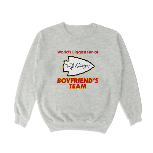 Taylor's BF's Team Crewneck Sweatshirt - Shitheadsteve