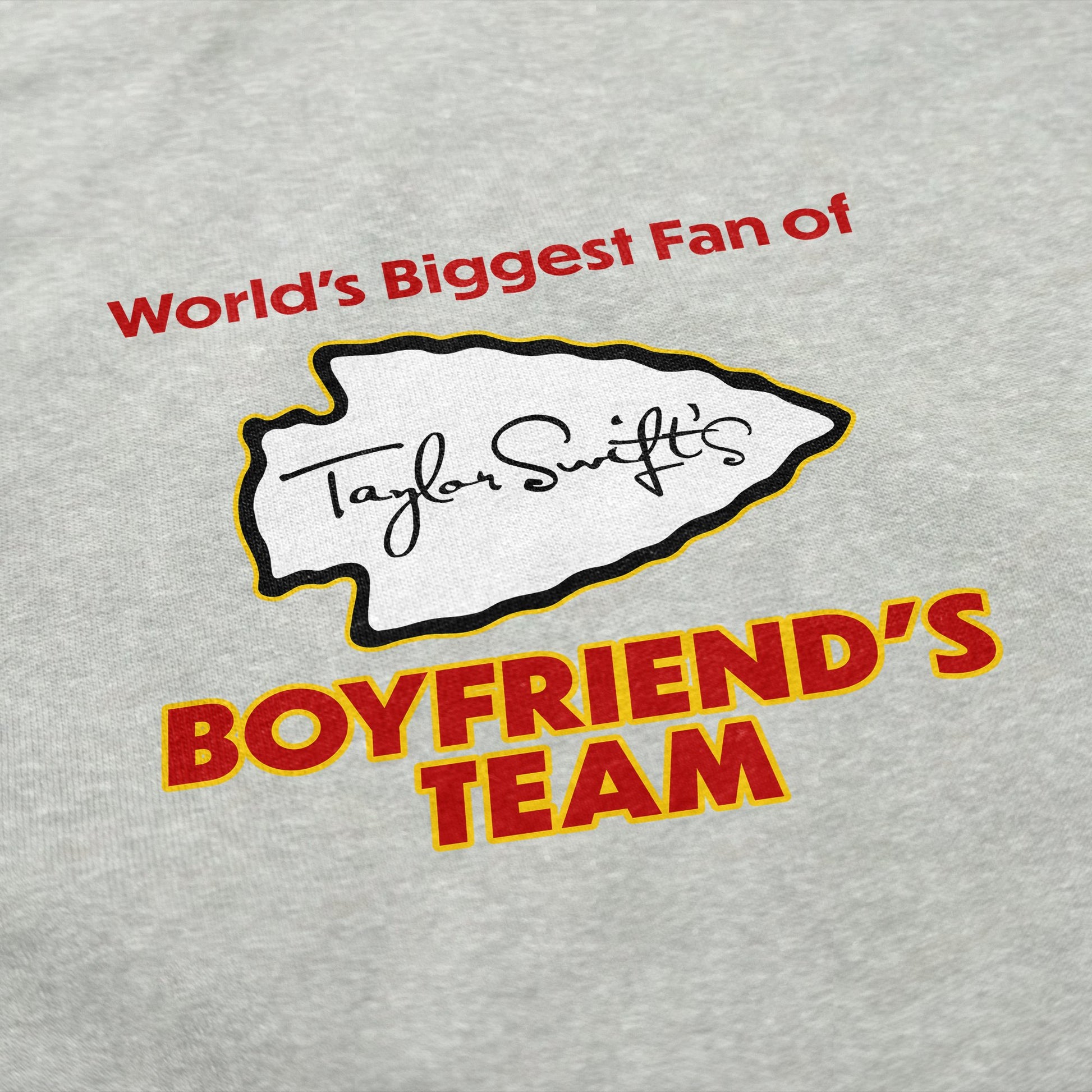 Taylor's BF's Team Crewneck Sweatshirt - Shitheadsteve