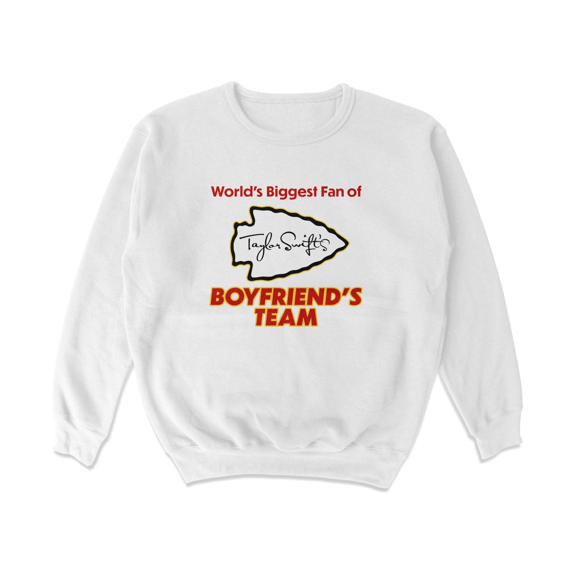 Taylor's BF's Team Crewneck Sweatshirt - Shitheadsteve