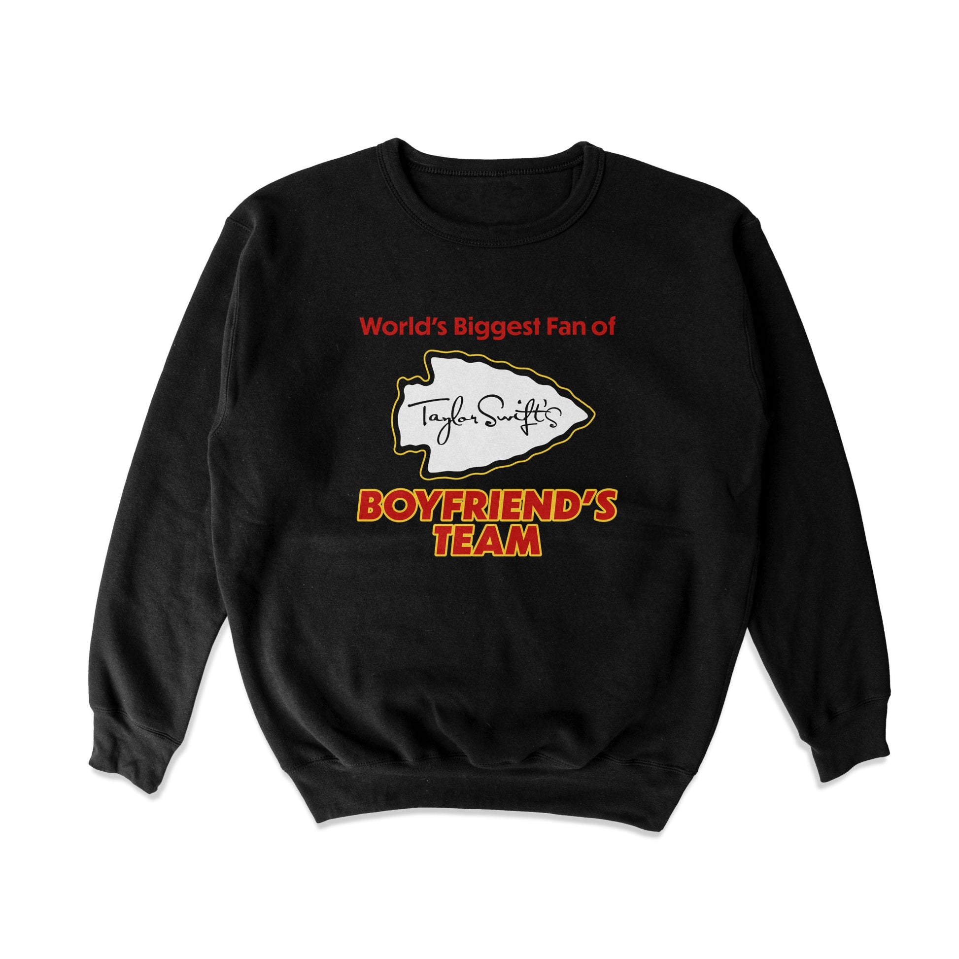 Taylor's BF's Team Crewneck Sweatshirt - Shitheadsteve